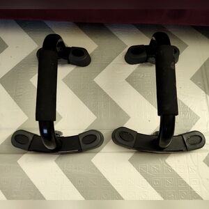 Gold's Gym Angled Grip Push Up Stands w/ Anti-Slip Feet